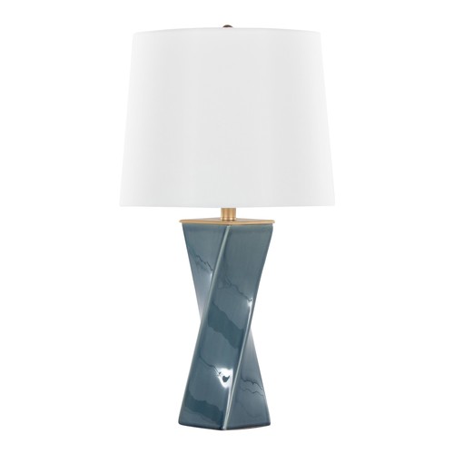 Curvo Square 27" Ceramic Table Lamp